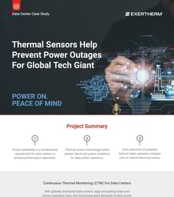 Thermal Sensors Help Prevent Power Outages For Global Tech Giant